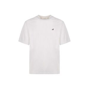 AXEL ARIGATO Men's Embroidered Logo Essential T-Shirt Men WHITE T-Shirts